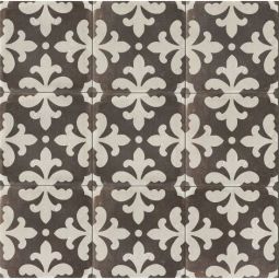Bedrosians Palazzo - Castle Graphite 12" x 12" Florentina Deco