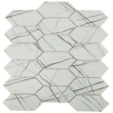 Tesoro Native - Howlite 2" x 4" Picket Glass Mosaic