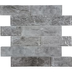 Tesoro Revere - Hazel 2" x 6" Mosaic Glossy & Matte