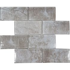 Tesoro Revere - Natural 3" x 6" Convex Mosaic