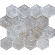 Tesoro Revere - Natural 3" Hex Mosaic