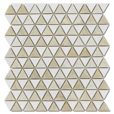 Diamantes Bianco Dolomite & Light Beige 1"
