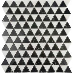 Diamantes Bianco Dolomite & Taurus Black 1"