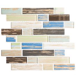 Zio Textile - Khaki Stonewash Ceramic Mosaic