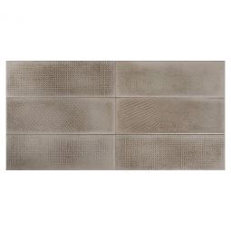 Tesoro Hyde Park - Topaz Deco 4" x 12" Ceramic Wall Tile