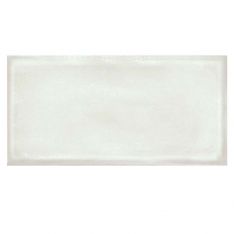 Tesoro Glassalike - Bianco Block Glossy 4" x 12" Porcelain Tile