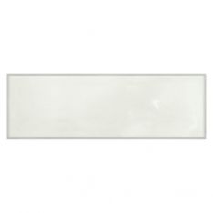 Tesoro Glassalike - Bianco Block Glossy 4" x 12" Porcelain Tile