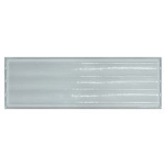 Tesoro Glassalike - Azzurro Fluted Glossy 4" x 12" Porcelain Tile