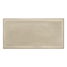 Tesoro Glassalike - Taupe Block Matte 12" x 24" Porcelain Tile