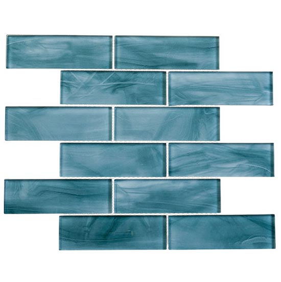Zio Victorian Icon - Neo Teal Glass Mosaic