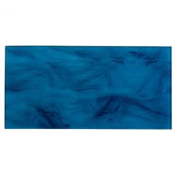 Zio Victorian Icon - Exotic Plume 9" x 18" Glass Tile