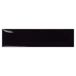 Emser Sphere - Black 3" x 12" Ceramic Tile