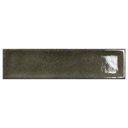 Emser Raku - Olive 3" x 12" Glossy Ceramic Tile