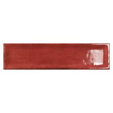 Emser Raku - Ruby 3" x 12" Glossy Ceramic Tile
