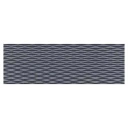 Emser Motif II - Lace Charcoal 4" x 12" Ceramic Wall Tile