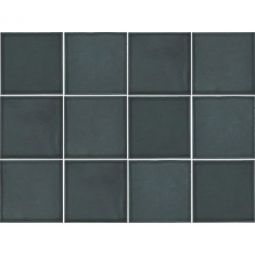 Emser Kaze - Blue Glossy 12" x 16" Ceramic Mosaic
