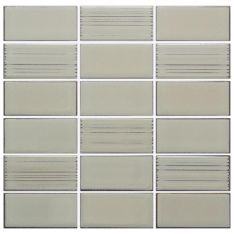 Emser Nagara - Silver Gloss Ceramic Mosaic