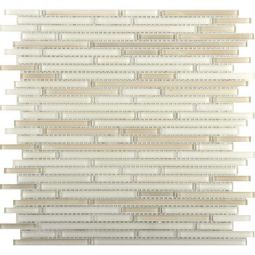 Emser Infinity - Beige Linear Glass Mosaic