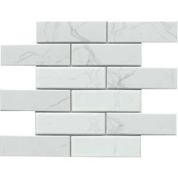 Emser Elegan - Calacata 2" x 6" Offset Porcelain Mosaic