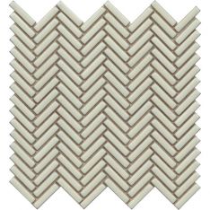 Emser Regala - Bequest 11" x 11" Mini Herringbone Porcelain Mosaic