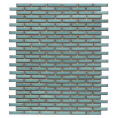 Emser Regala - Present 12" x 12" Mini Offset Porcelain Mosaic