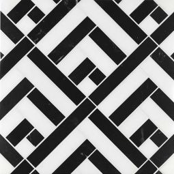 Chevron Stone Mosaics - CH-14