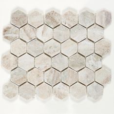 Tumbled Stone 2" Hexagons - Fantasy Cove