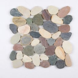 Shaved Pebbles - Indian River 4" x 12" Interlocking Border