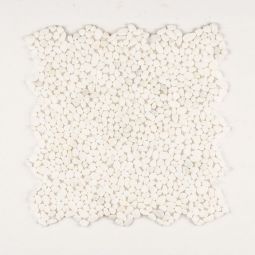 Mini Pebbles - Snow White Pebble Mosaic