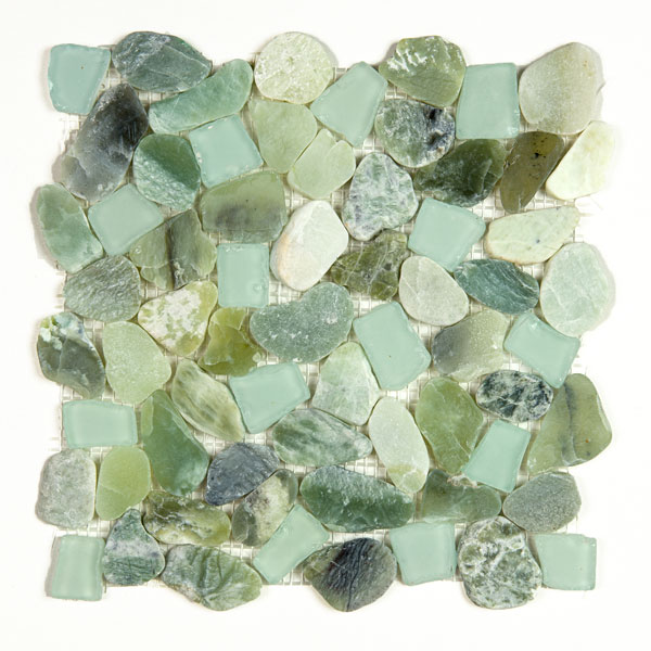 Sea Glass Pebbles Treasure Isle Pebble Mosaic